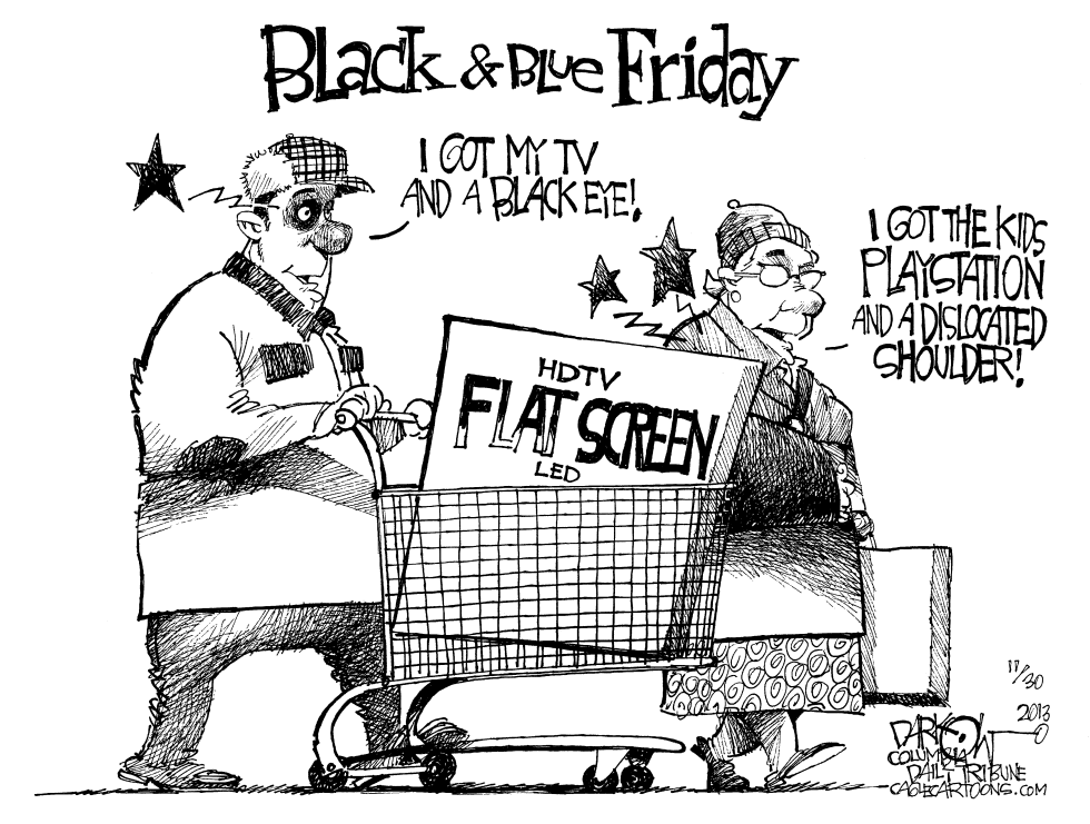 Black and Blue Friday