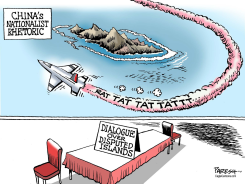CHINA NATIONALISTIC RHETORIC  by Paresh Nath