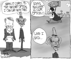 IRAN'S OPTION by Gary McCoy