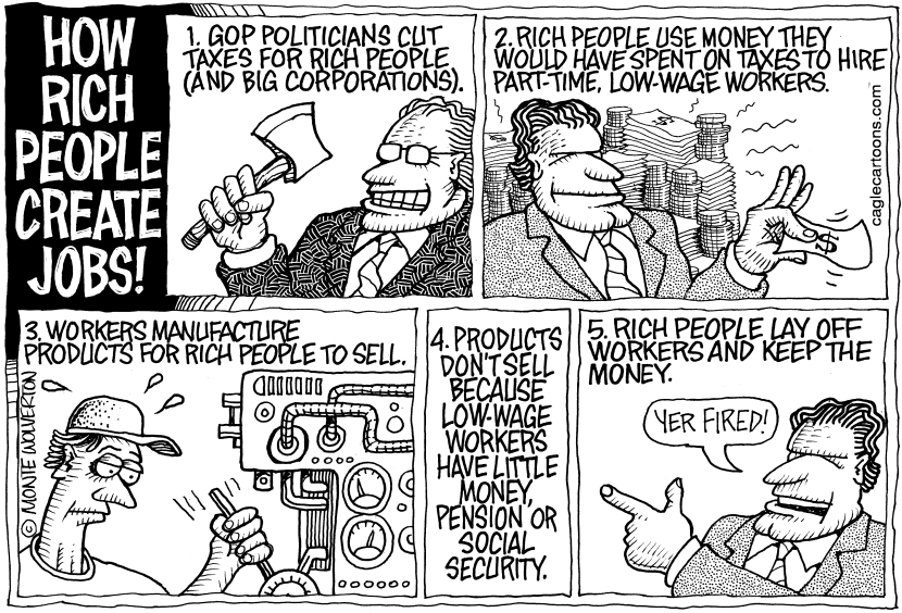 How Rich People Create Jobs