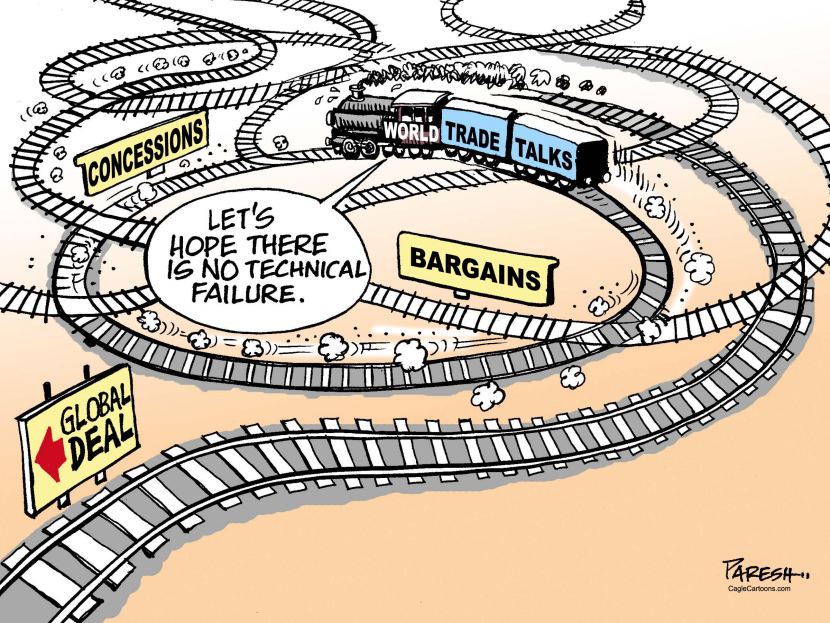 World Trade Talks COLOR