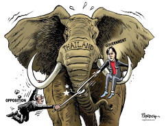 THAI FACE-OFF  by Paresh Nath