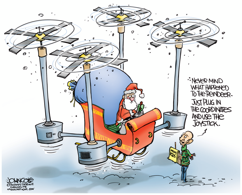 Amazon and Santa COLOR