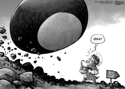 LOCAL OH - BUCKEYES VS SPARTANS by Nate Beeler