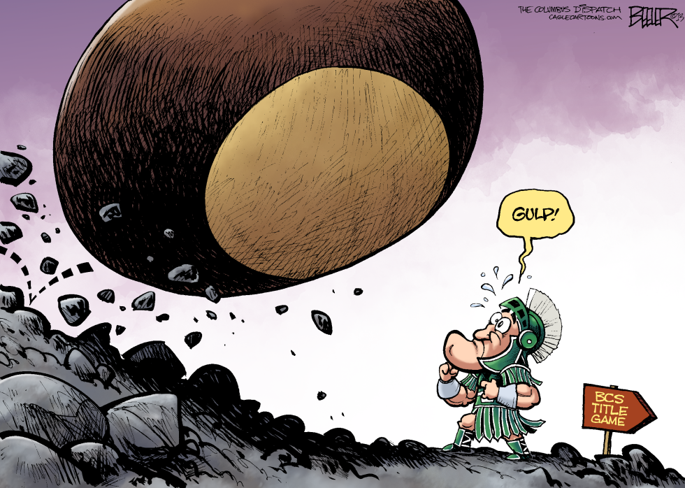  LOCAL OH - BUCKEYES VS SPARTANS by Nate Beeler