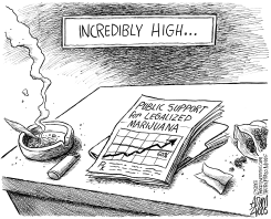 LEGALIZED MARIJUANA by Adam Zyglis