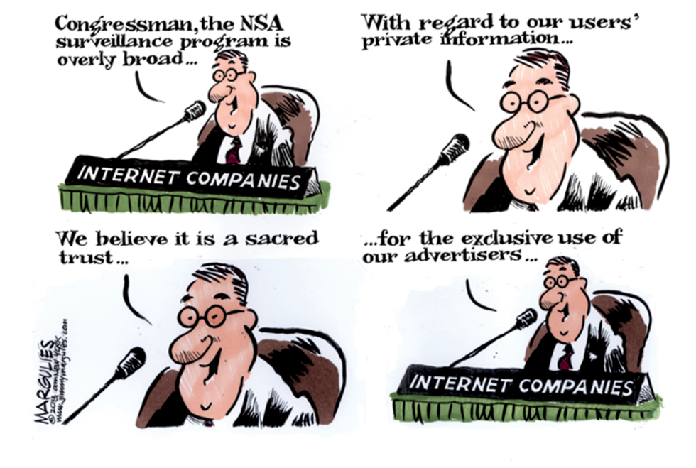 NSA  surveillance and Internet companies