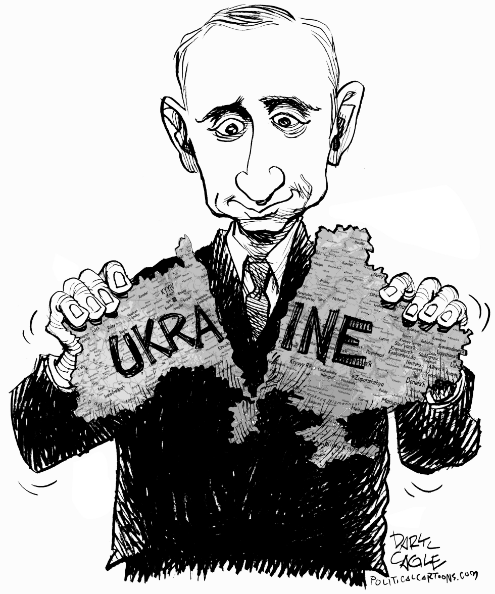 Putin Tears Ukraine