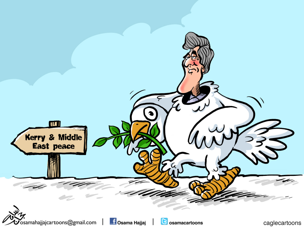 John kerry  peace in Middle East