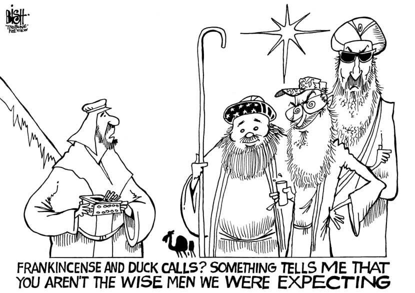 DUCK DYNASTY CHRISTMAS, B/W