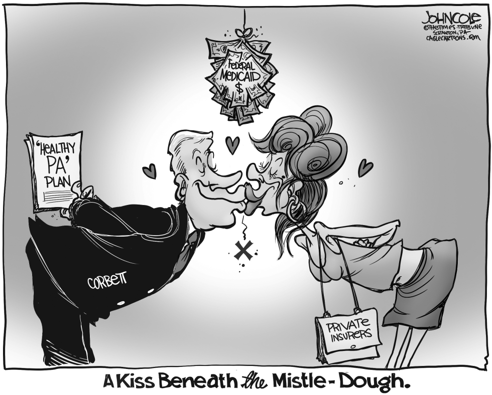 LOCAL PA -- Corbett Medicaid plan BW