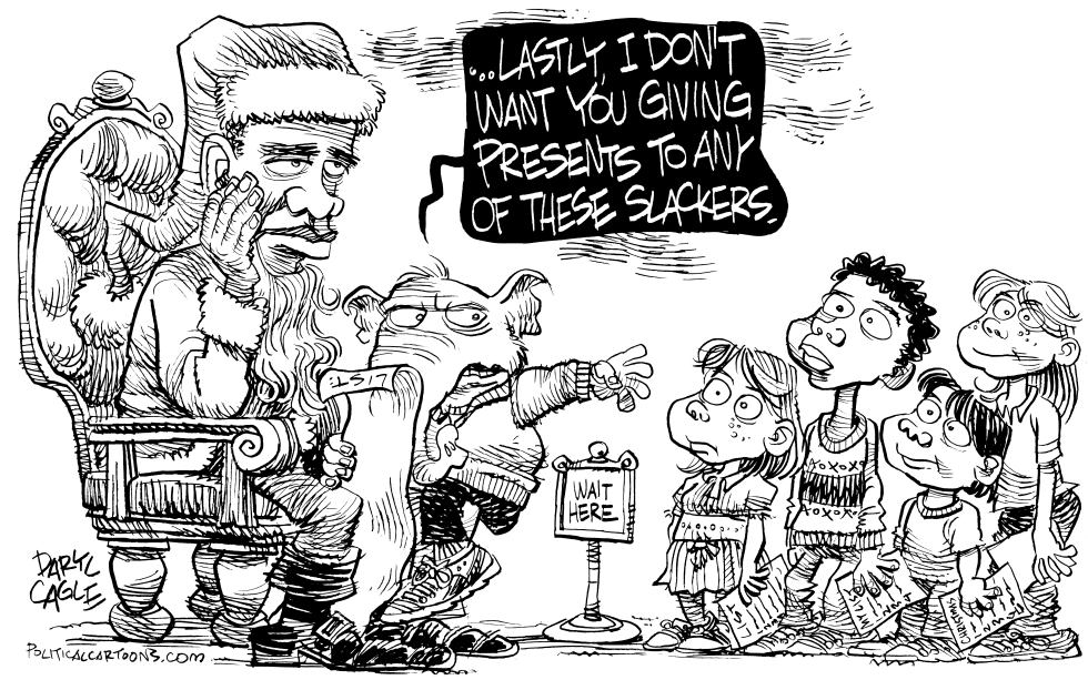 Santa Obama and Slackers