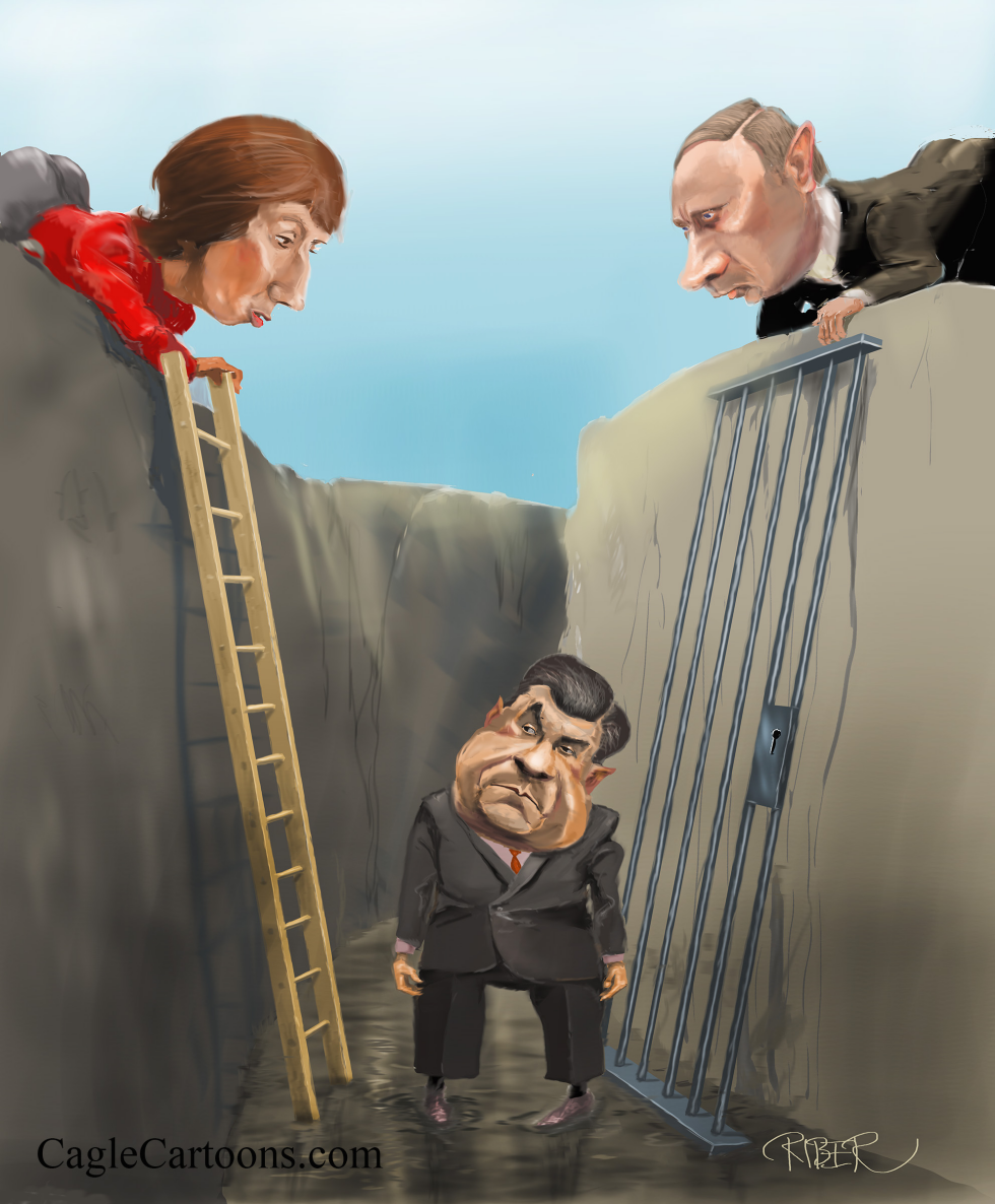  ASHTON, PUTIN SAVING YANUKOVYCH by Riber Hansson