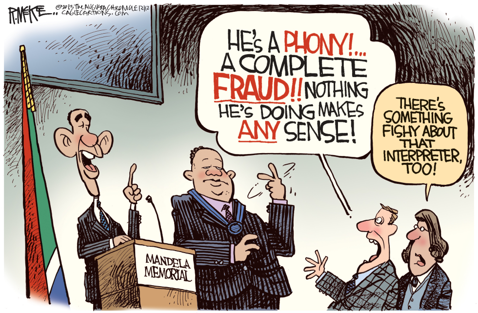  INTERPRETER FRAUD by Rick McKee