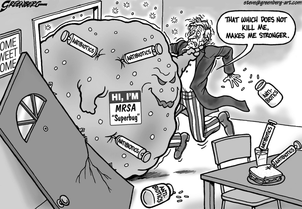 Superbugs bw