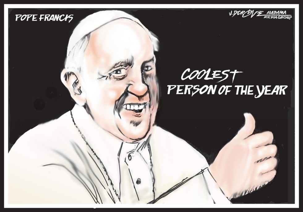 Pope Francis, Coolest Person of the Year
