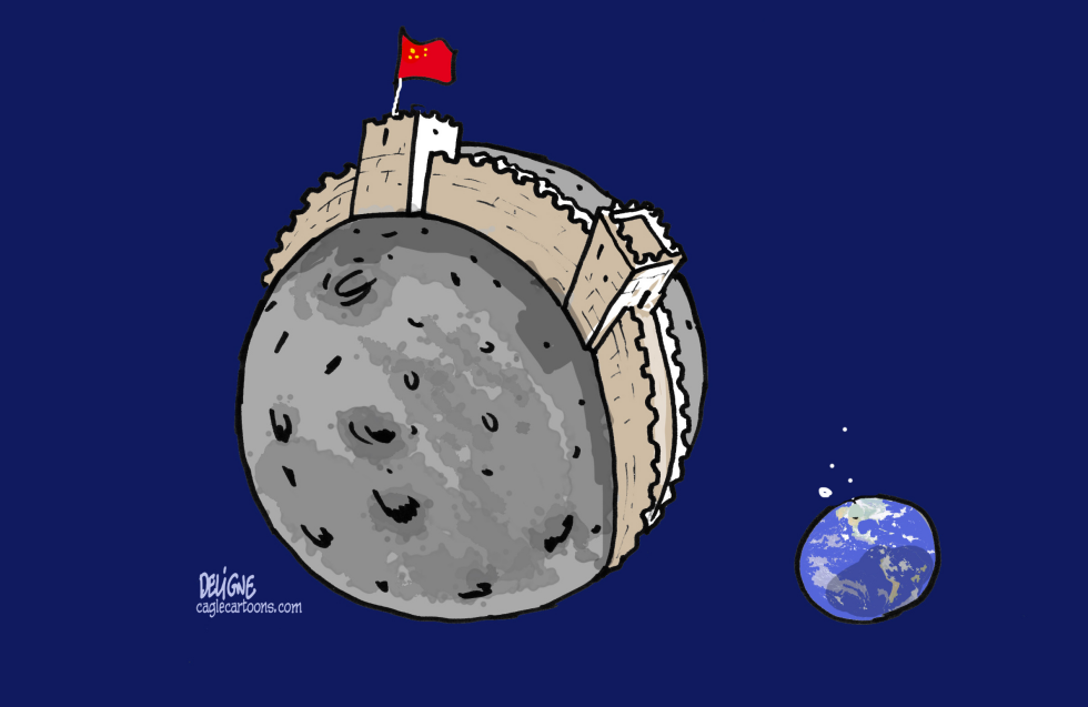 China on the moon