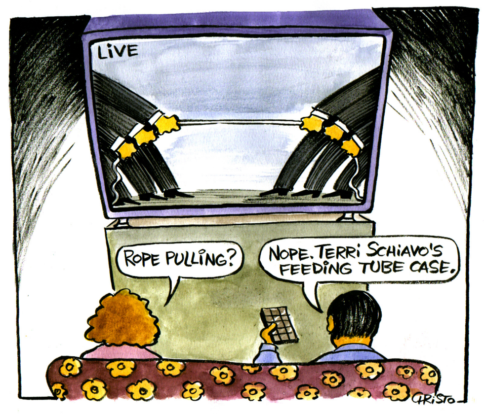 Watching TV COLOR