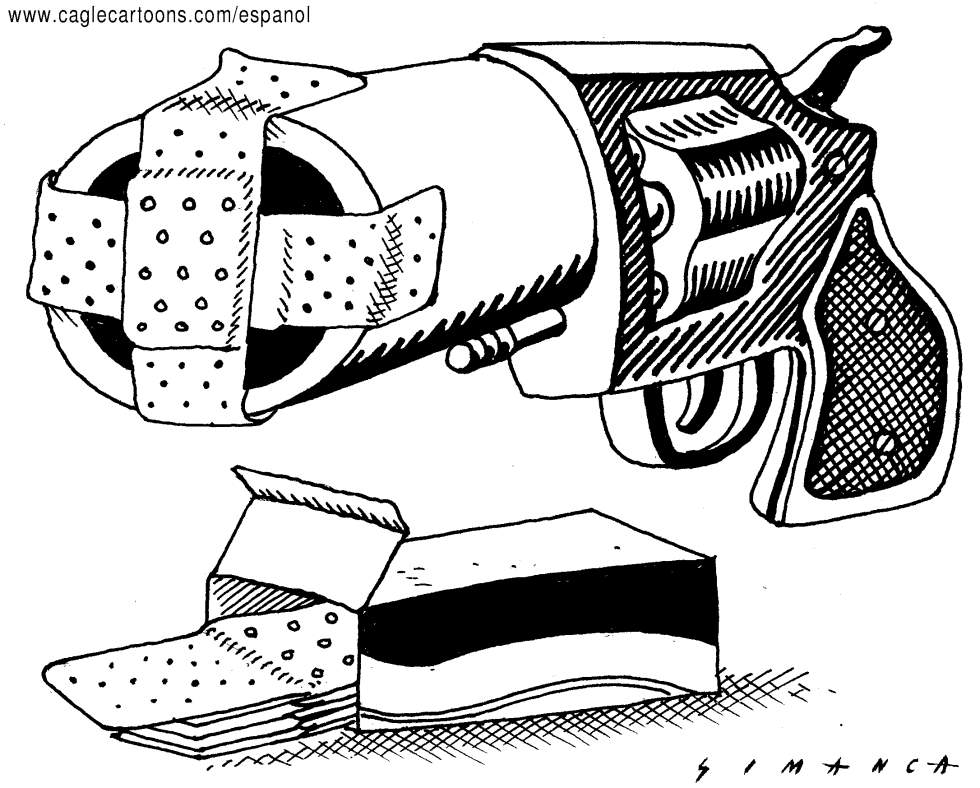  HEALING GUNWOUNDS by Osmani Simanca