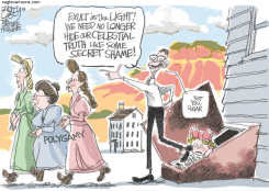 POLYGAMY COMES OUT - by Pat Bagley