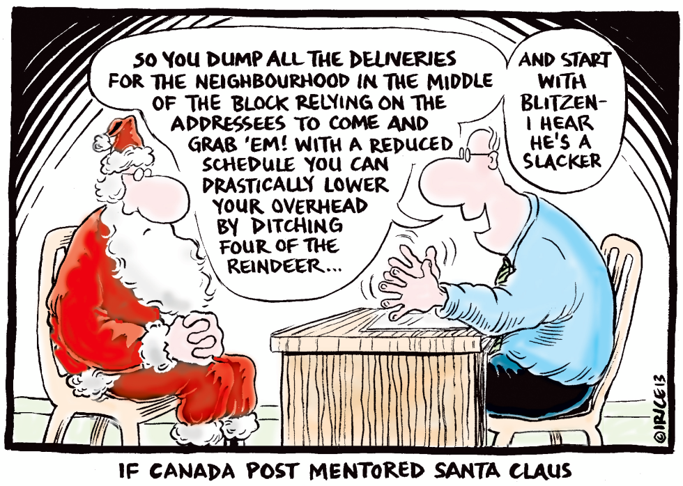 Canada Post and Santa Claus