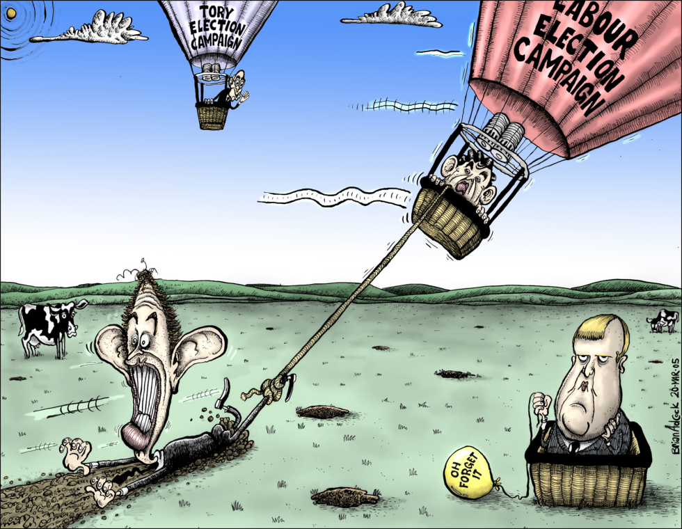 Blairs Faultering Election Campaign