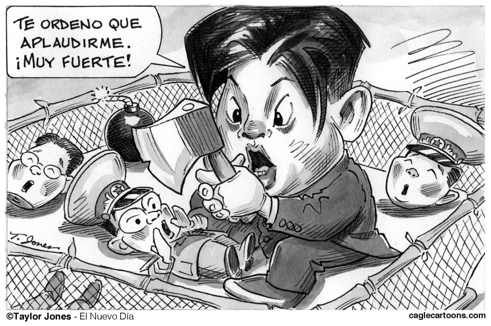 Kim exige aplausos