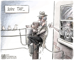 NSA PROGRAM  by Adam Zyglis