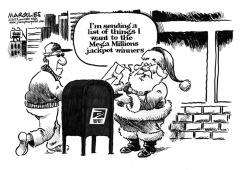 MEGA MILLIONS WINNERS by Jimmy Margulies