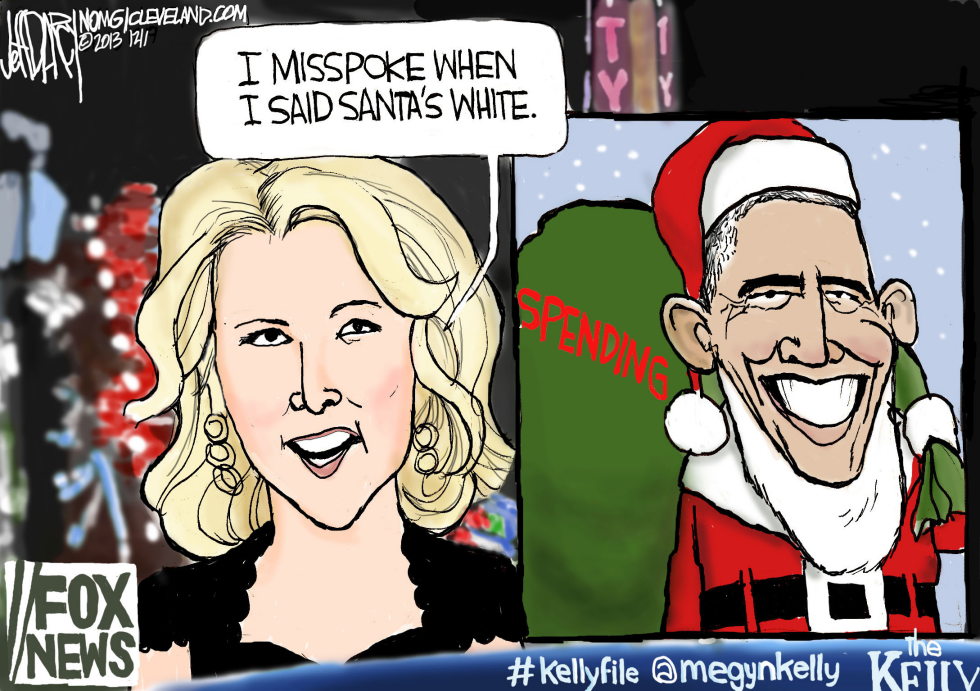 Santa's skin color