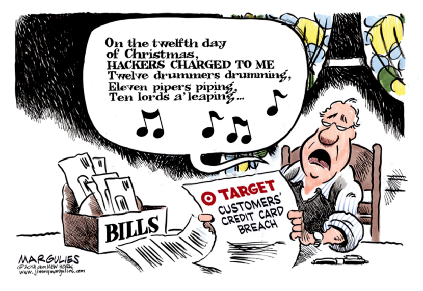 TARGET credit card breach color