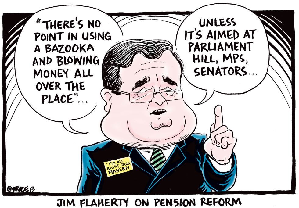 Flaherty on Pension Reform