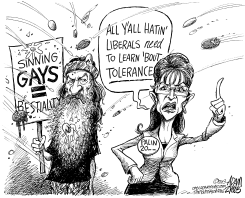 DUCK DYNASTY by Adam Zyglis