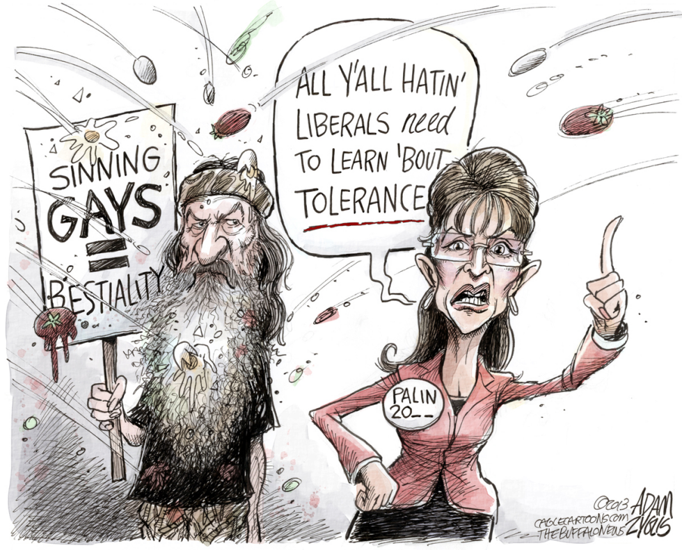  DUCK DYNASTY by Adam Zyglis