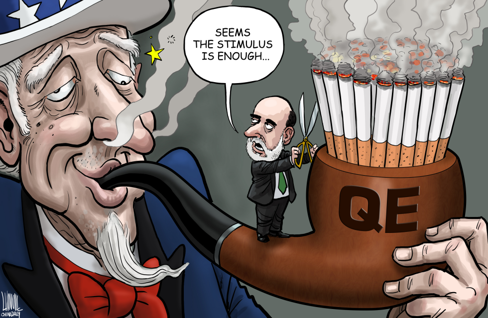 FED begins tapering QE