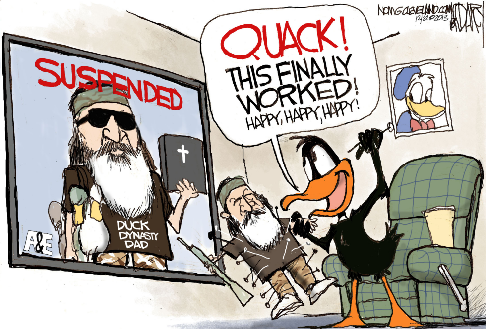 Duck Dynasty demonized