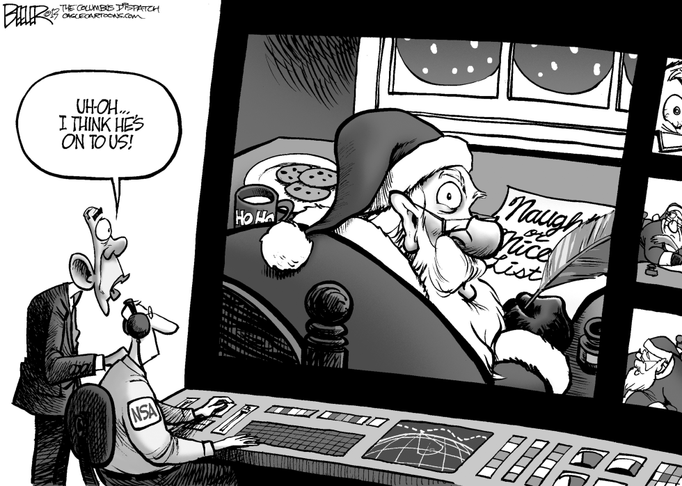 Santa Snooping