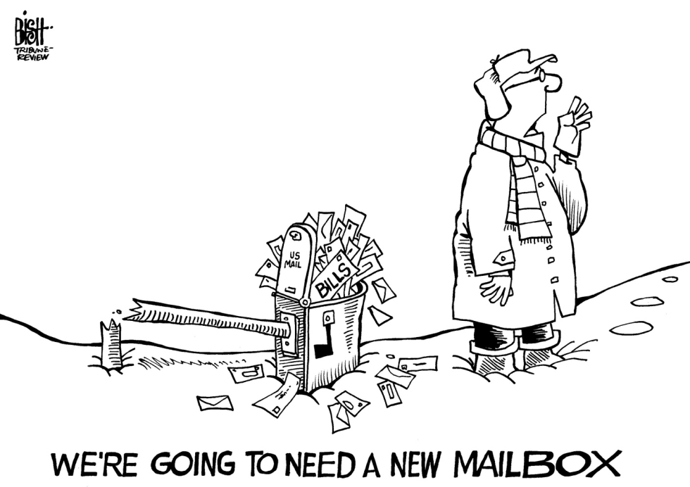 CHRISTMAS BILLS, B/W