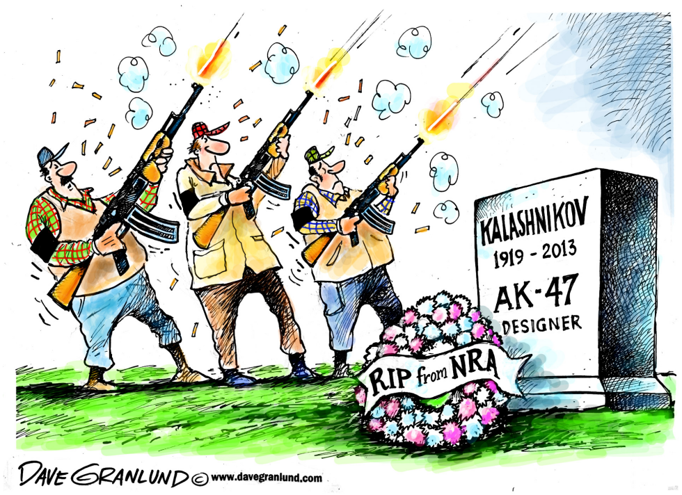AK-47 designer dies