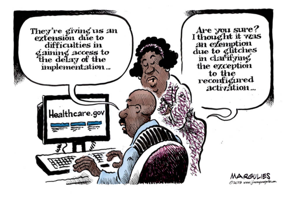 Obamacare extension color