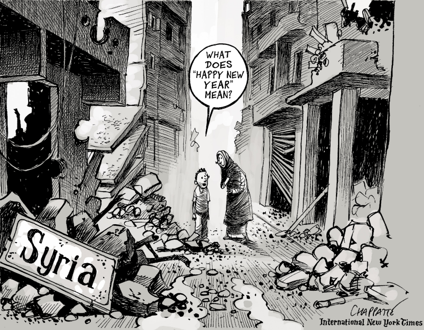 2014, as seen from Syria