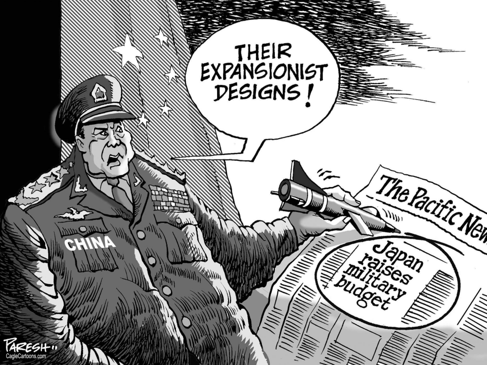 China and Japan military