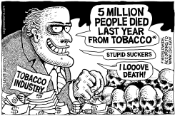 TOBACCO DEATHS 2013 by Monte Wolverton