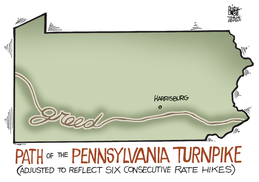 LOCAL, PA TURNPIKE RATES, COLOR