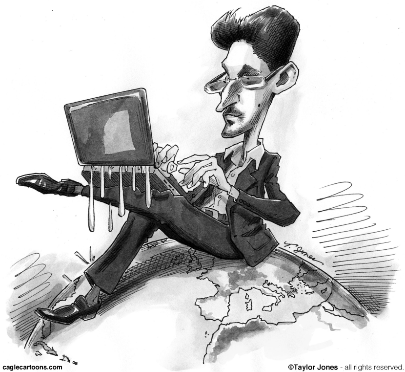 Snowden on top of the world