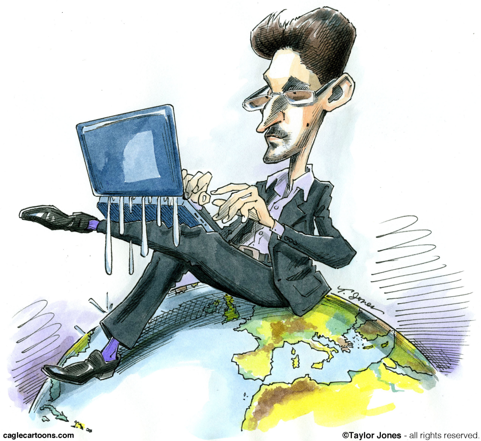 Snowden on top of the world - COLOR