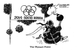 TERRORISM AND 2014 OLYMPICS by Jimmy Margulies