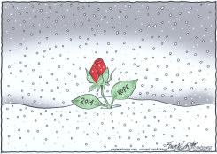NEW YEAR'S DAY  by Bob Englehart