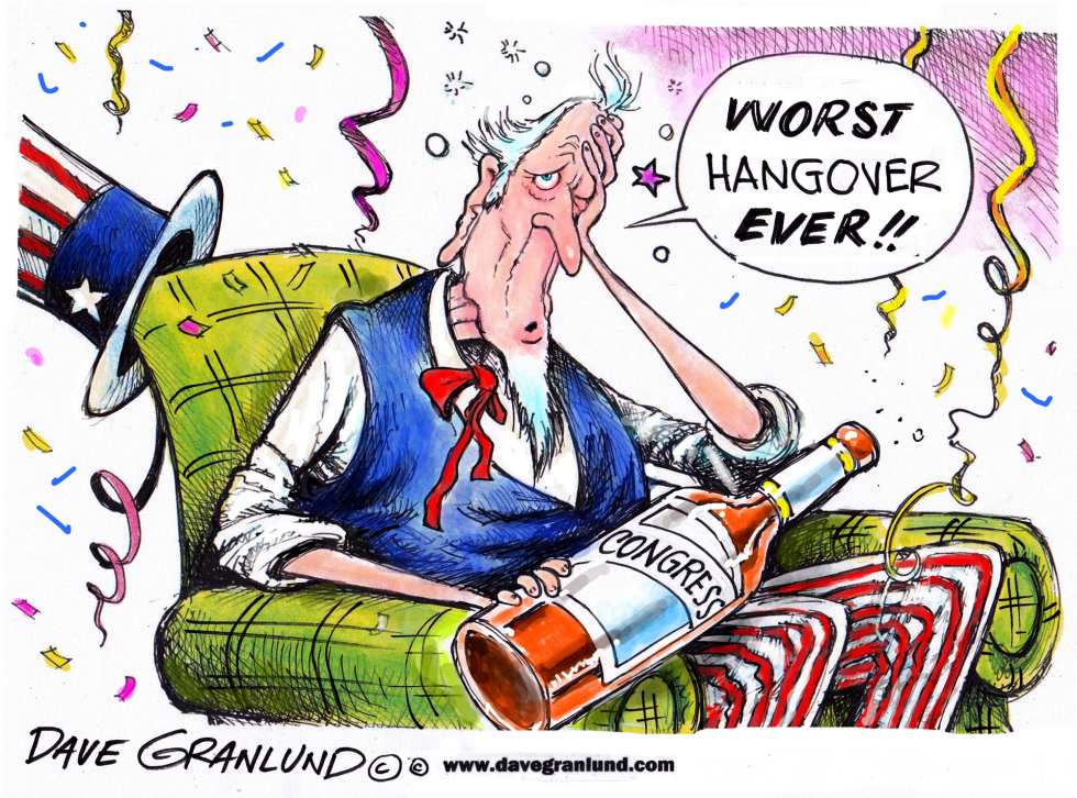  CONGRESSIONAL HANGOVER by Dave Granlund