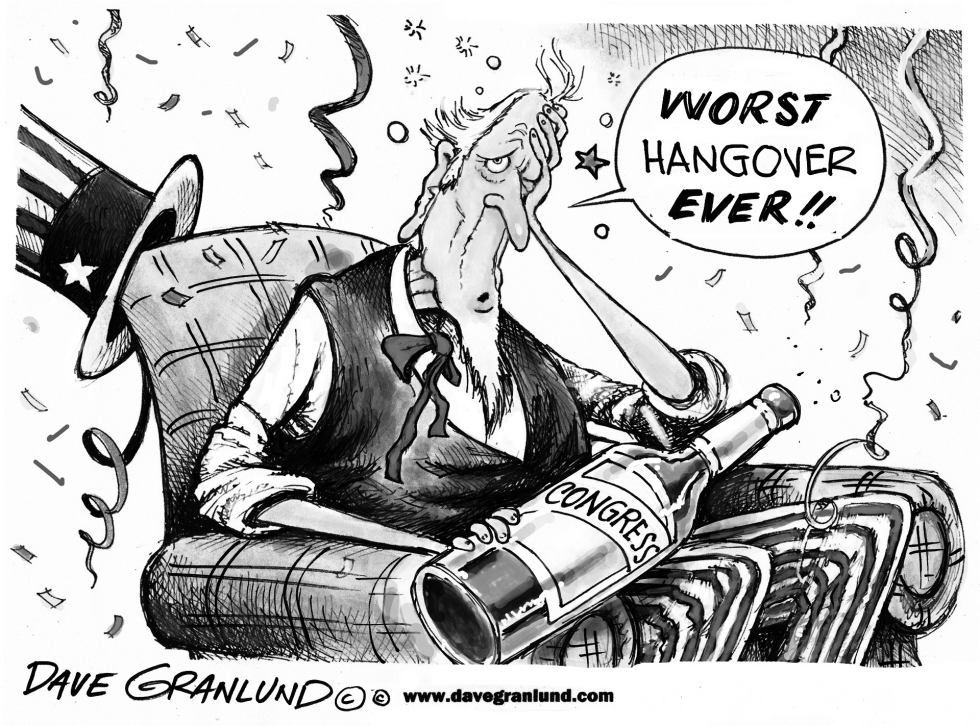  CONGRESSIONAL HANGOVER by Dave Granlund